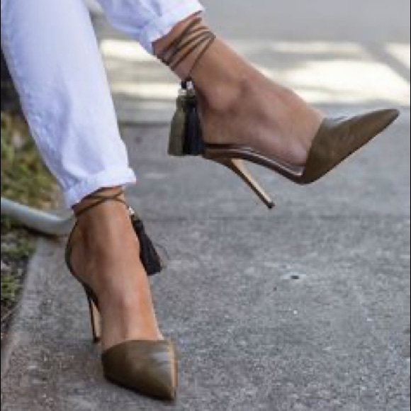 J.Crew Leather tassel heels - Picture 7 of 7